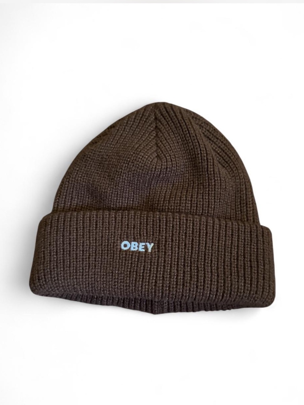 Obey Brown Beanie